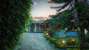 Fachada de la propiedad