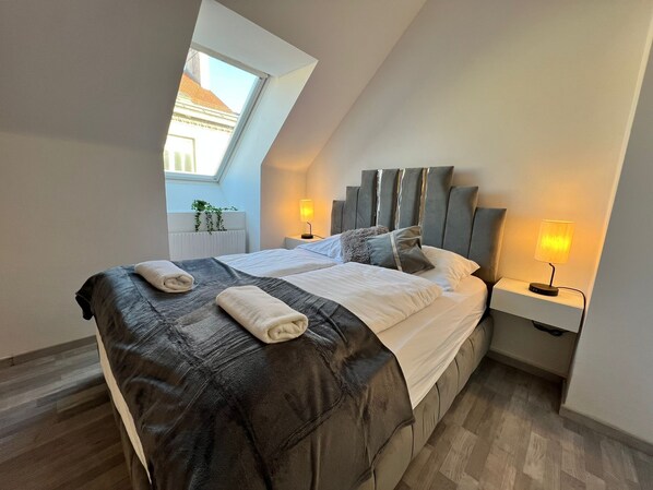 Basic-Apartment | Bügeleisen/Bügelbrett, kostenloses WLAN