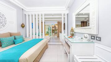 Suíte júnior, vista parcial para o mar