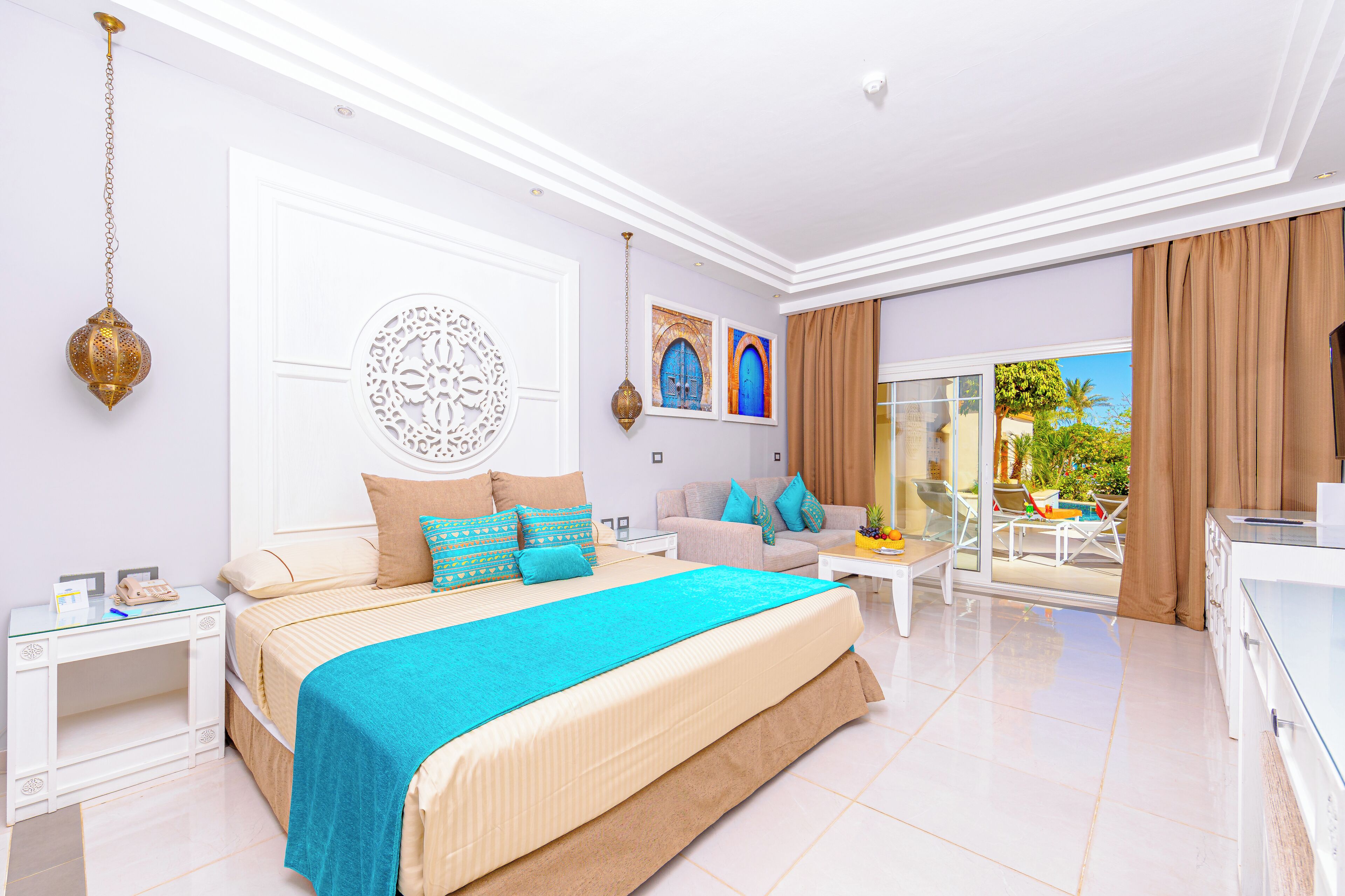 Junior Suite With Direct Pool Access | Vue de la chambre