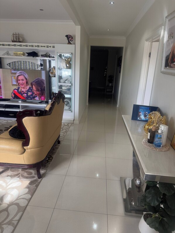 Quarto, 1 quarto, acessível, para fumantes | Sala de estar