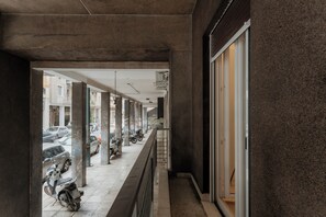 Superior-studiolejlighed - balkon | Udsigt fra balkon