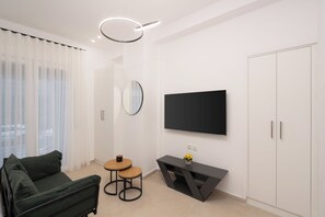 Superior Studio, Balcony | Living area - 15 Minutes Walk to Acropolis, Minimalist Studio (Athens)
