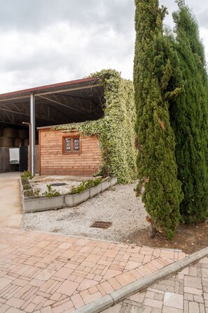 Entrada al alojamiento