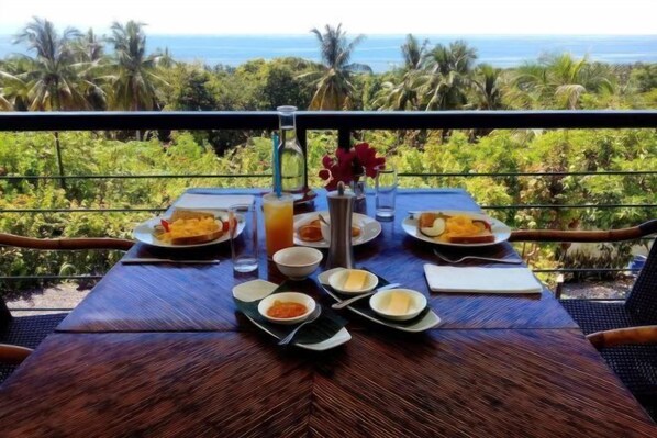 Opções para refeição ao ar livre