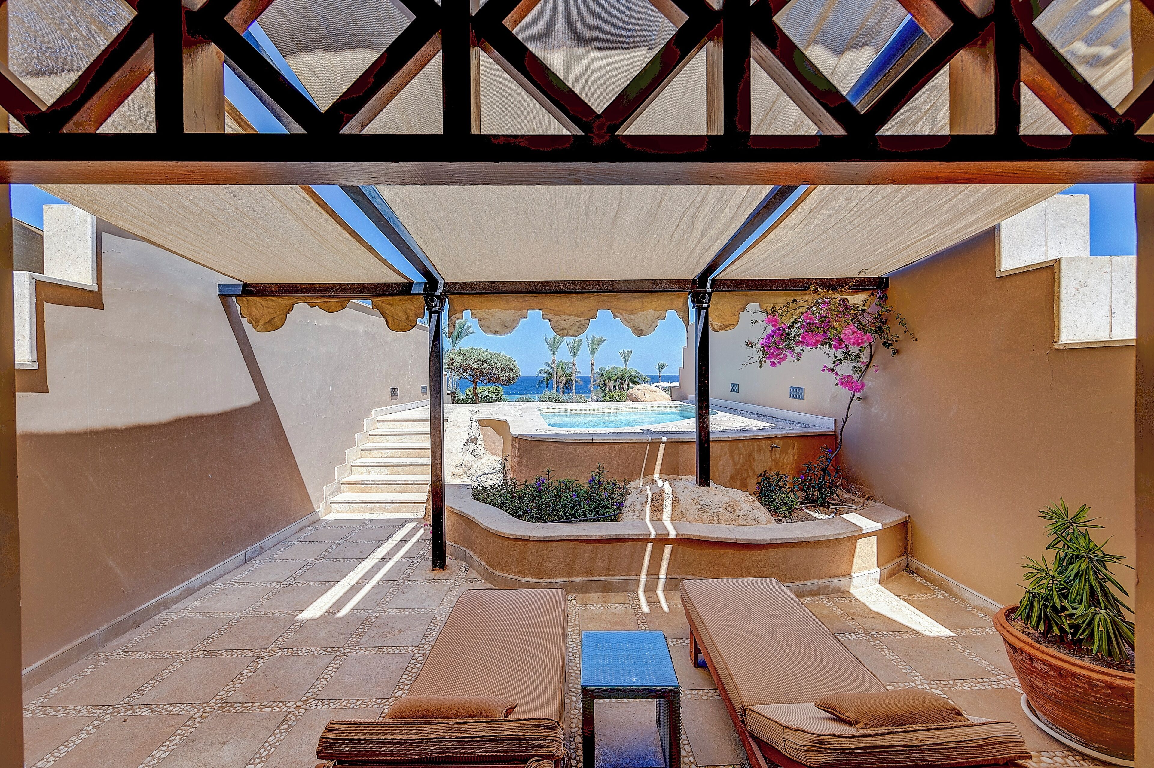 Suite with Private Plunge Pool | View from room