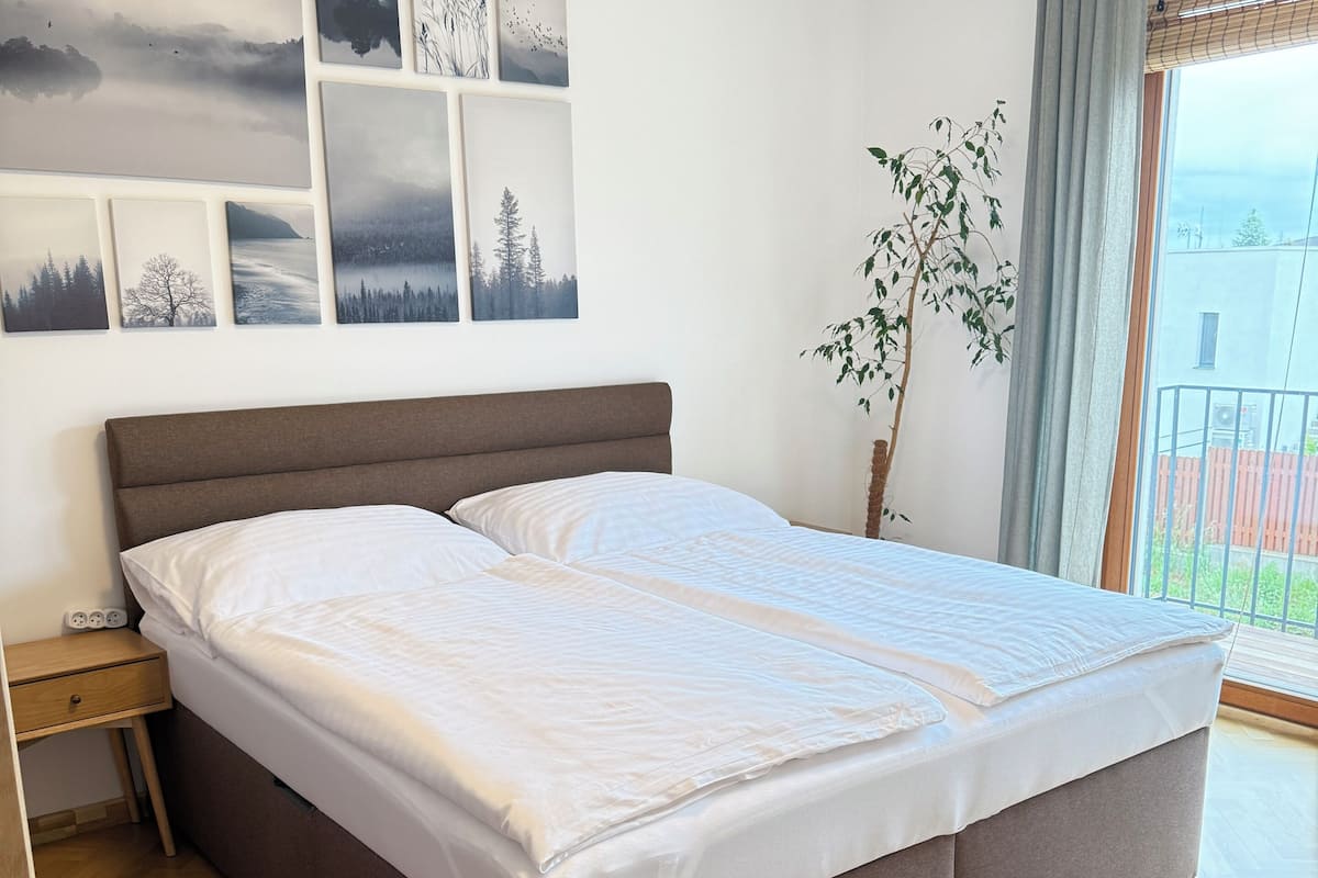 Apartment, Non Smoking, Balcony | In-room safe, soundproofing, iron/ironing board, WiFi (free)