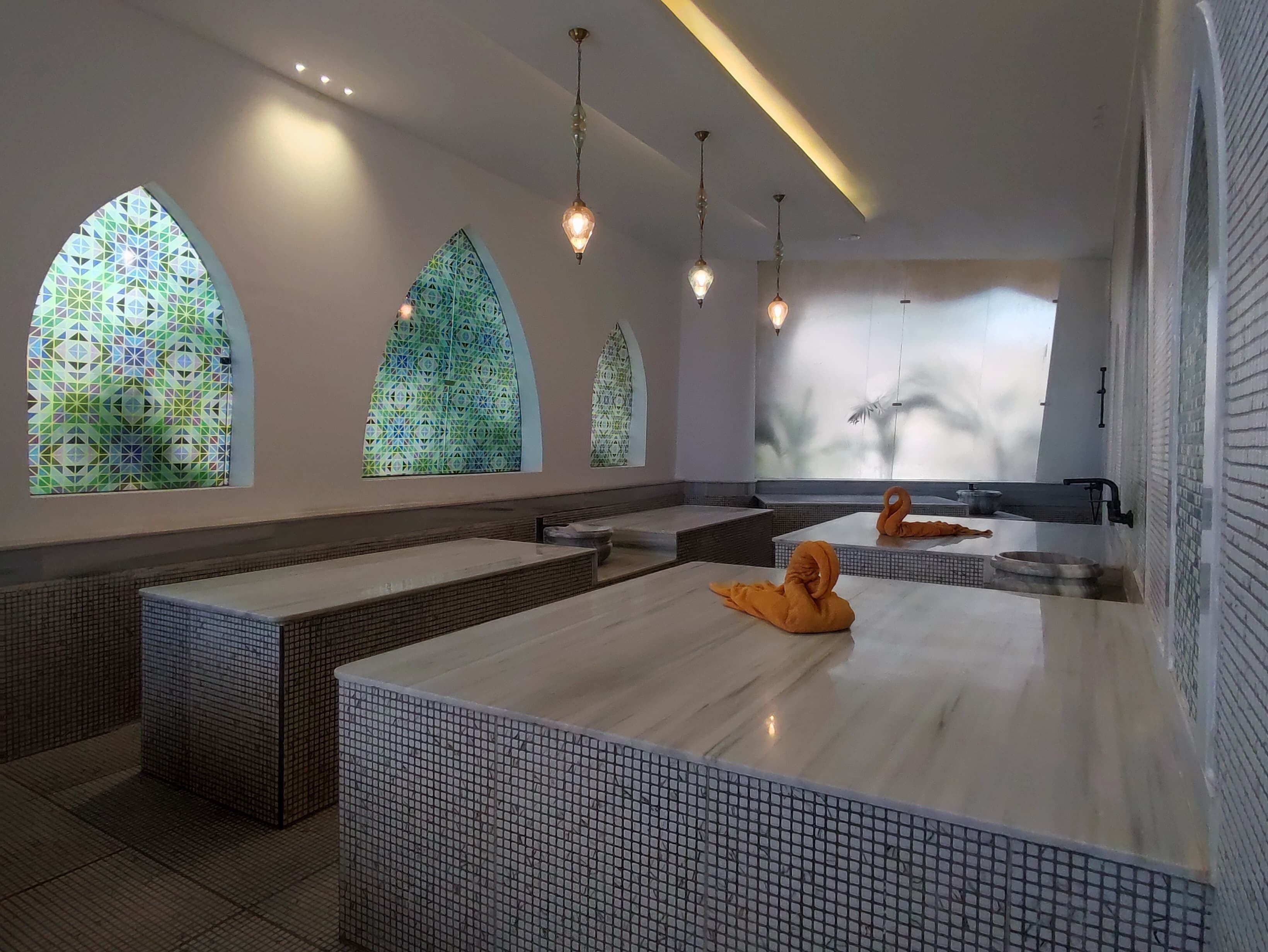 Facials, manicures and pedicures