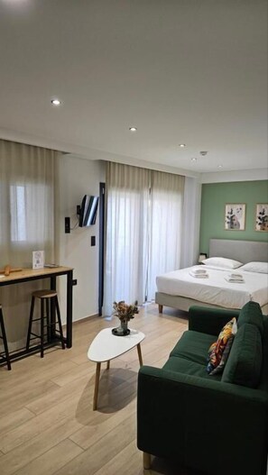 Soundproofing, iron/ironing board, free WiFi, wheelchair access - Sezame (Ioannina)