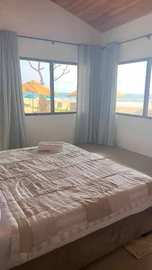 Suite superior, vista al mar | Wifi gratis y ropa de cama 