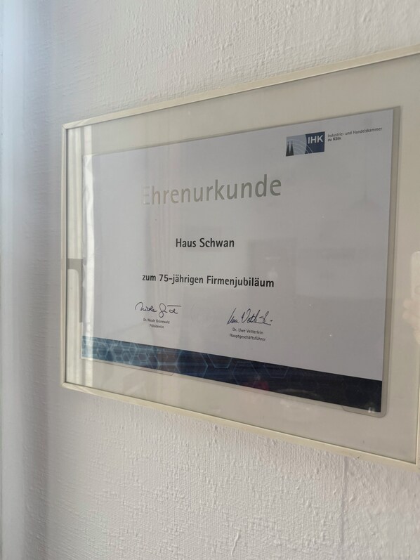 Reception - Hotel Haus Schwan  (Cologne)