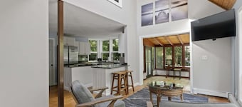 Newly Renovated Open Space Home with Beach Access