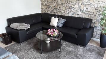 TV, fireplace, stereo