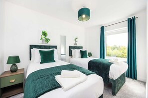 Desk, iron/ironing board, travel crib, WiFi