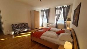 Basic-Apartment | Bügeleisen/Bügelbrett, kostenloses WLAN