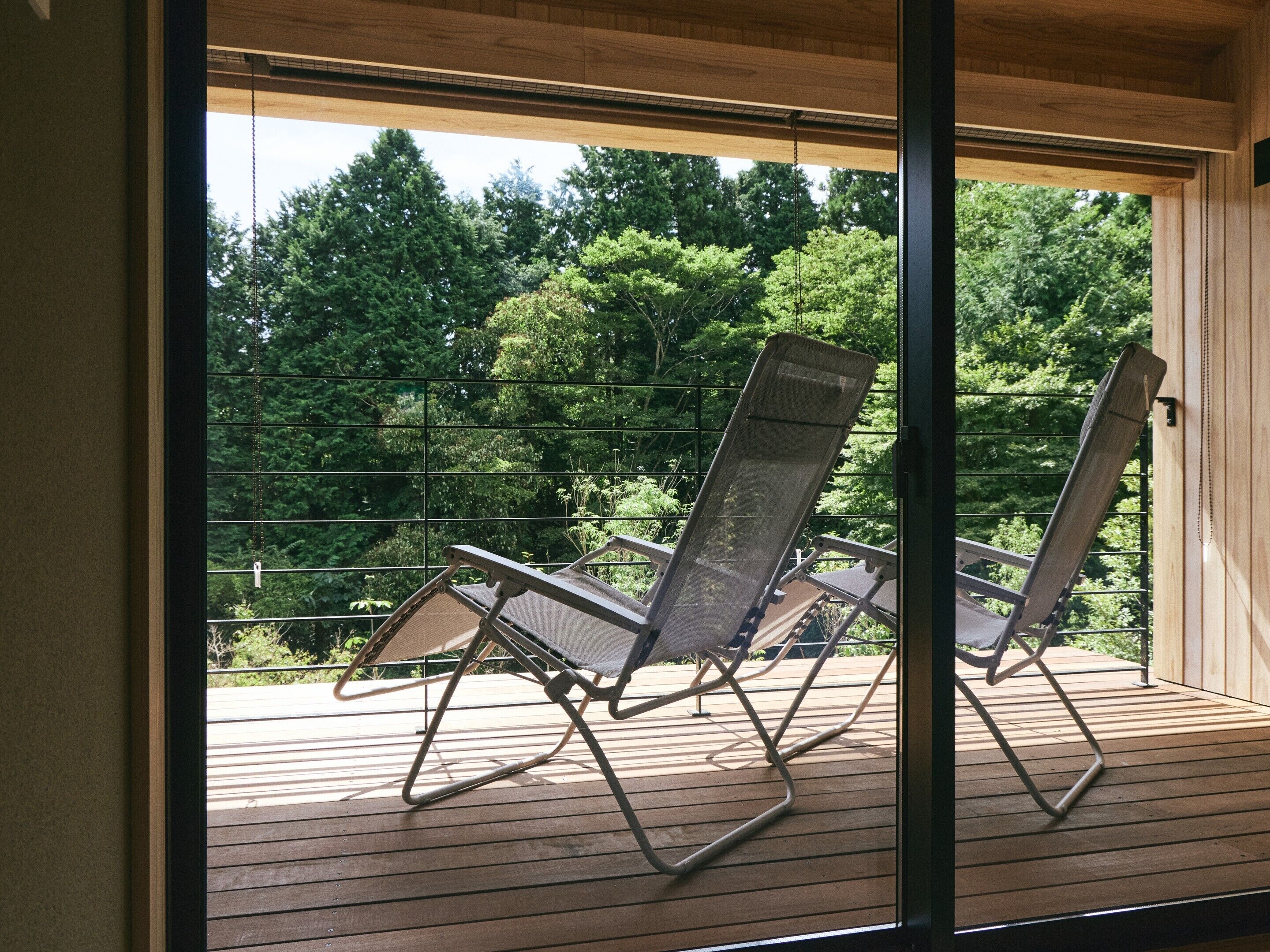 Quadrupla Superior, vista giardino | Vista balcone