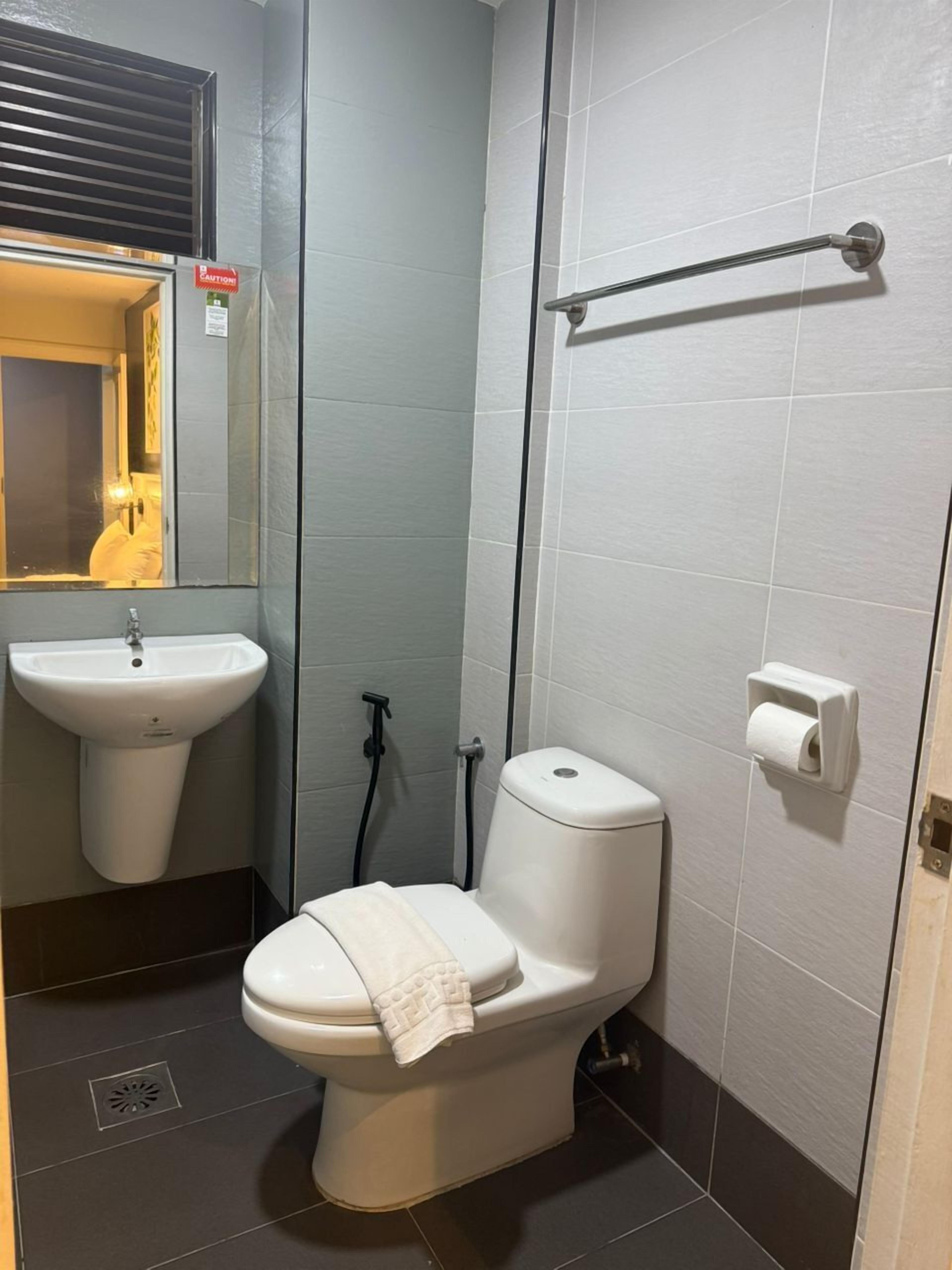 Habitació doble familiar | Bany | Banyera, tovalloles i sabó 