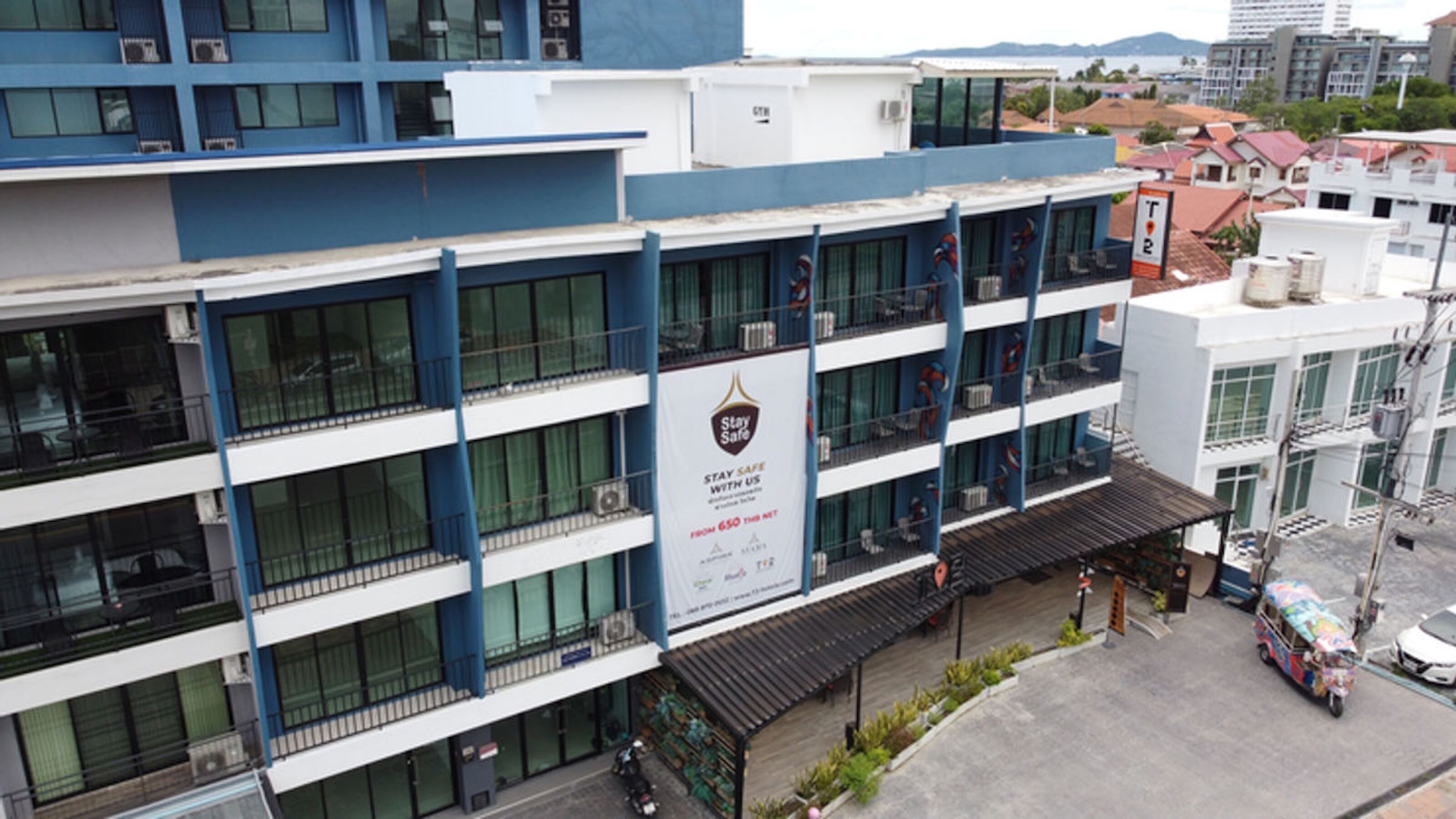 Fachada da propriedade