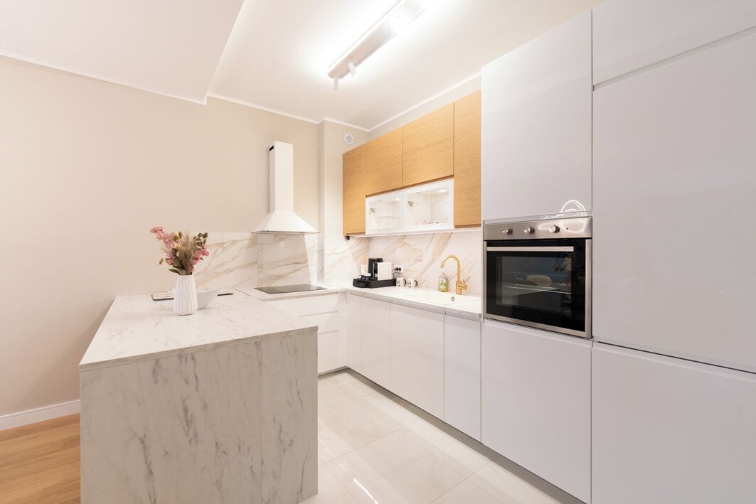 Comfort-Apartment, Balkon, Stadtblick | Eigene Küche