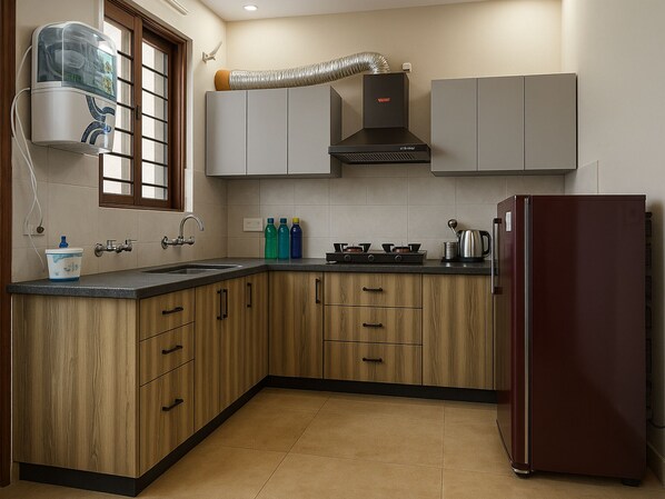 Villa - 2 sovrum - rökare - balkong | Interiör