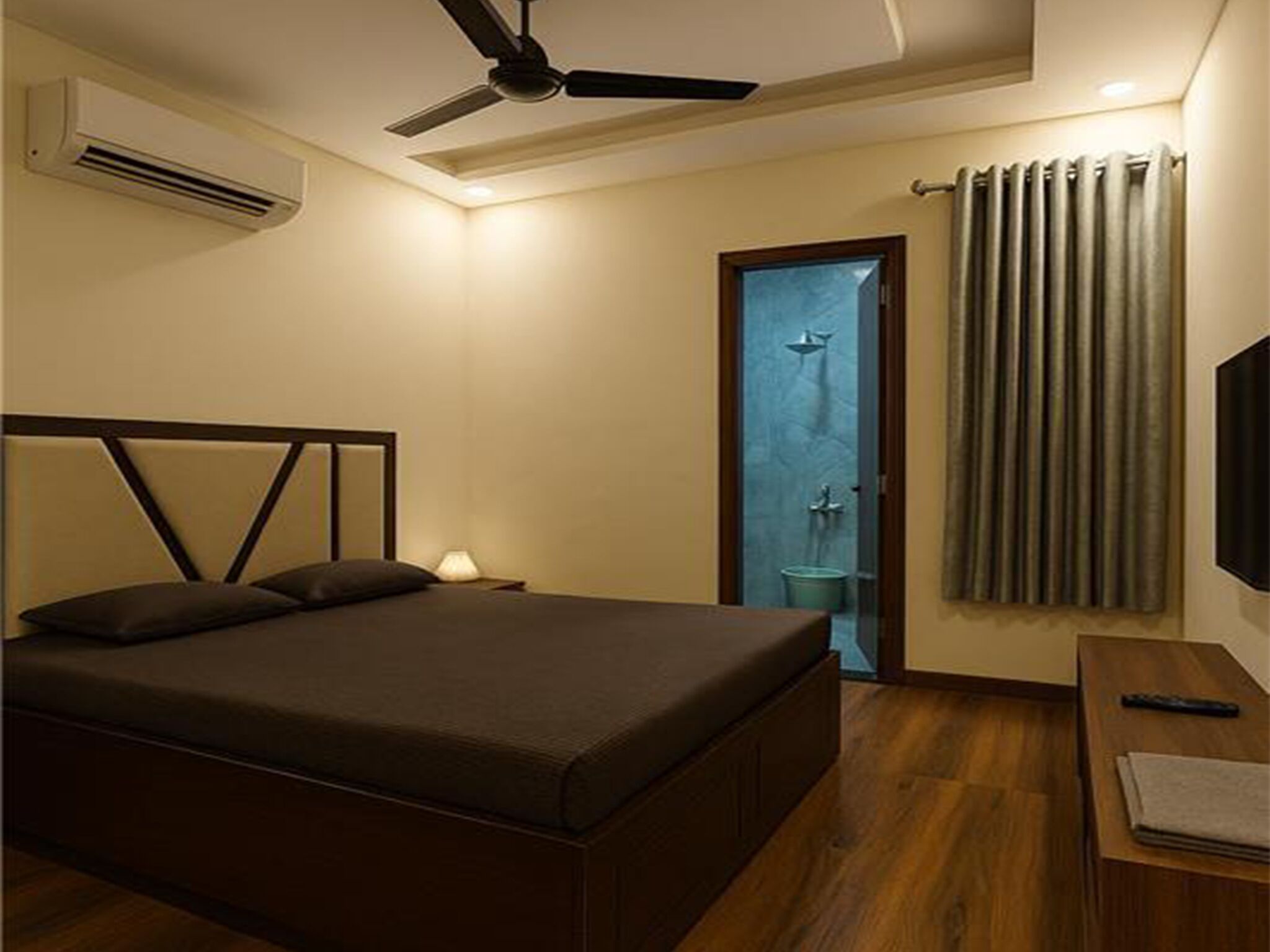 Villa, 2 chambres, fumeur, balcon