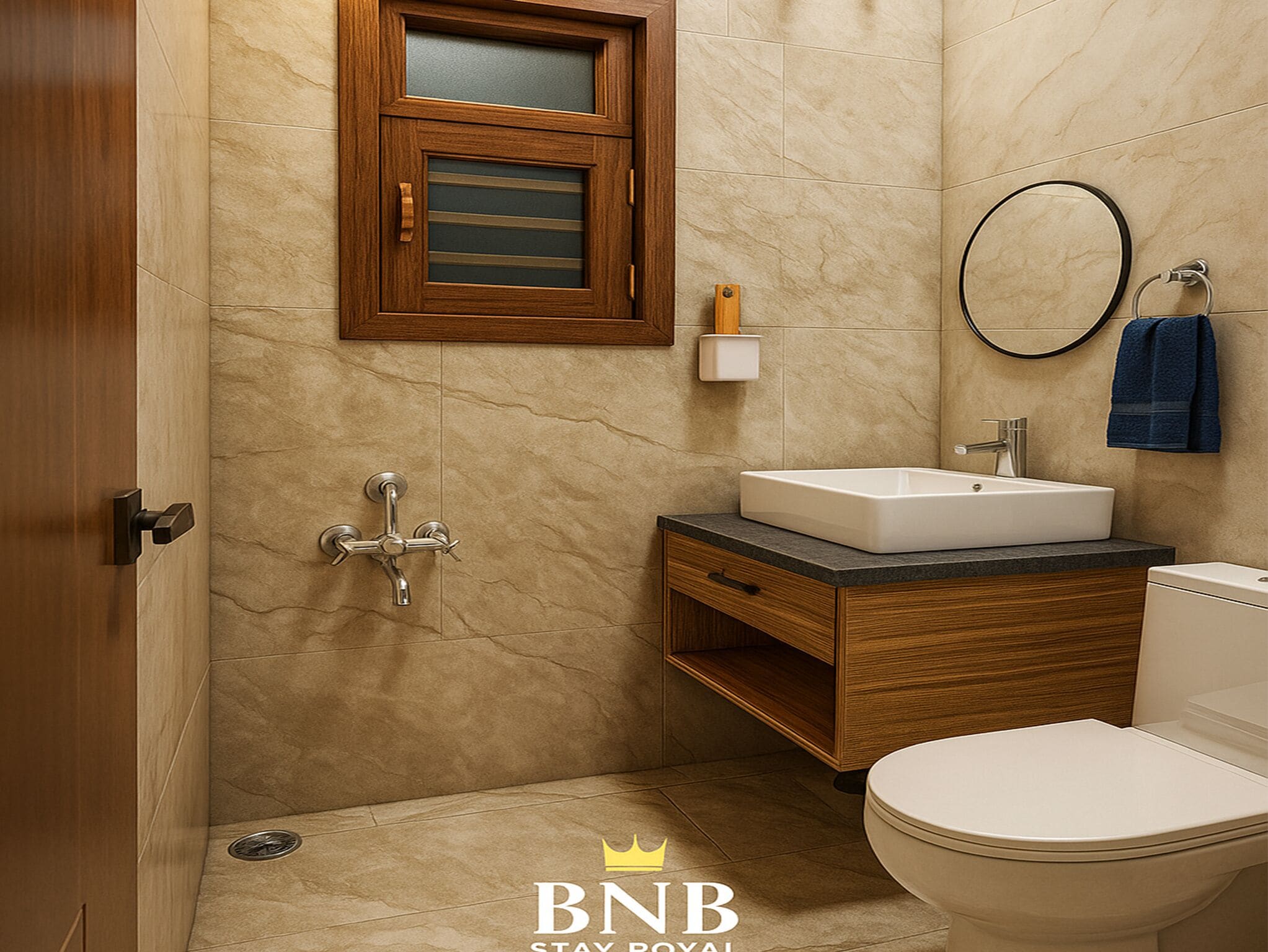 Villa, 2 chambres, fumeur, balcon | Salle de bain