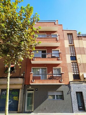 Voorkant van accommodatie