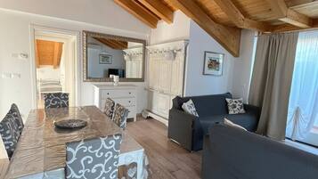 Superior Apartment, City View | Living area | Heated floors