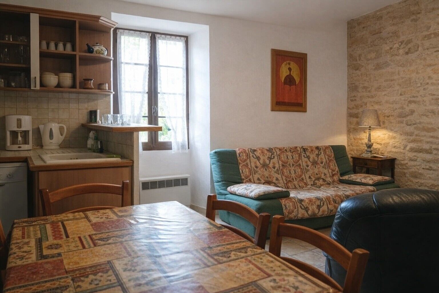 TV, fireplace, table tennis