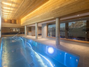 Pool - Luxury Apartment with Pool, Sauna and Hammam in Val-d'Isère (Val-d'Isère)