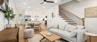 The Crystal-0.5 mi to Baum Walker field-1.5 mi to DT