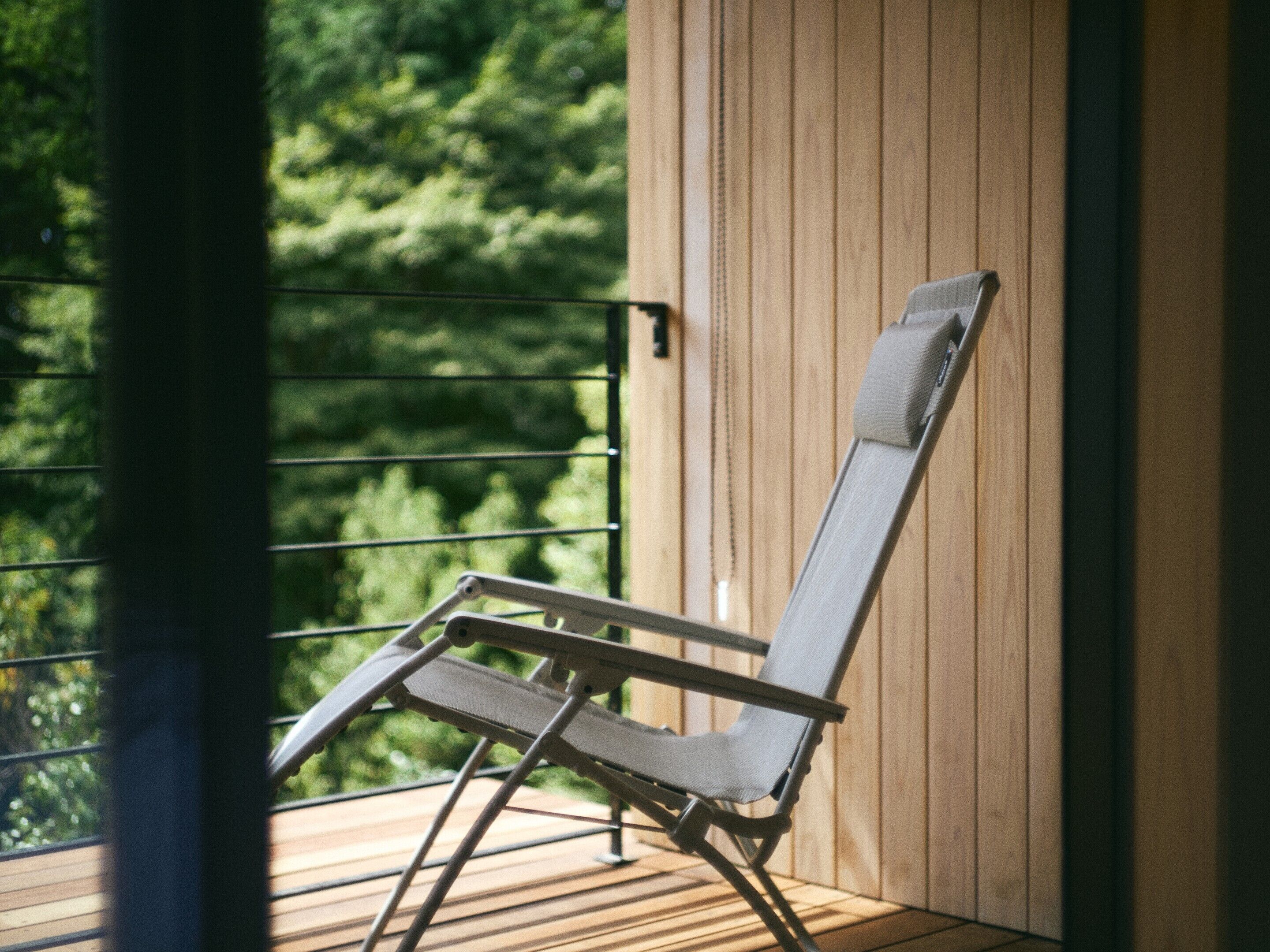 Quadrupla Superior, vista giardino | Balcone