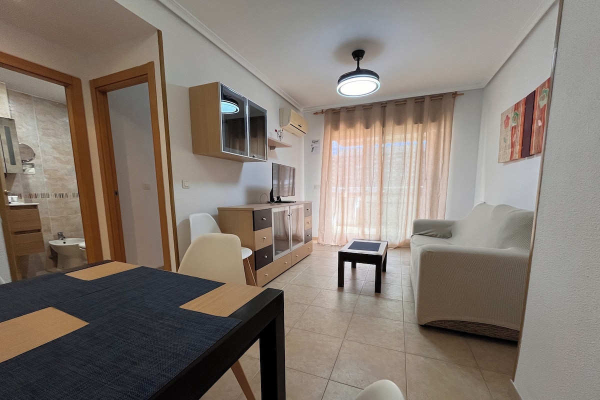 Family Apartment, 2 Bedrooms, Balcony, City View | Living area | 32-inch LED TV with digital channels