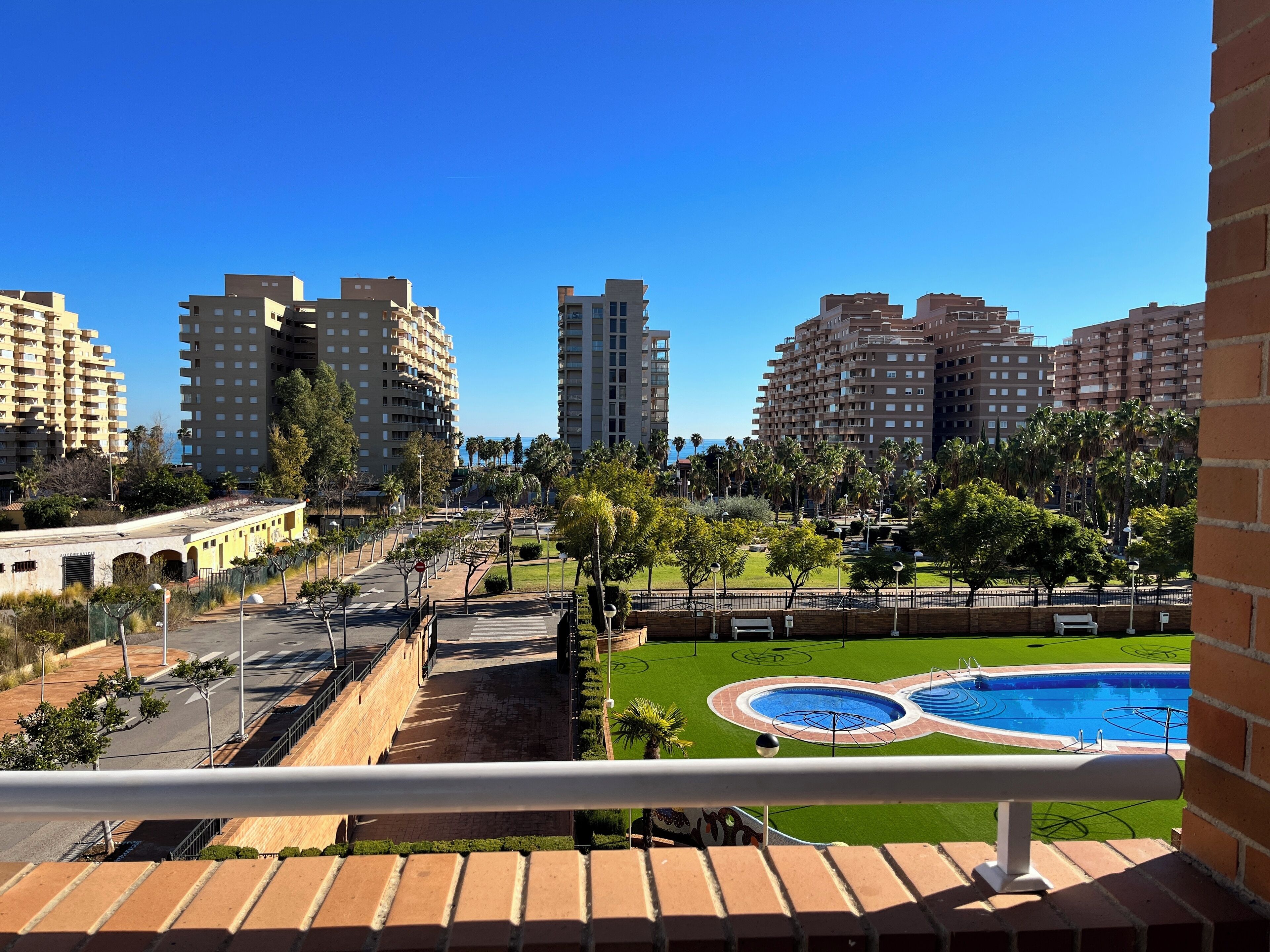 Lägenhet Deluxe - 3 sovrum - viss havsutsikt | Utsikt från rummet