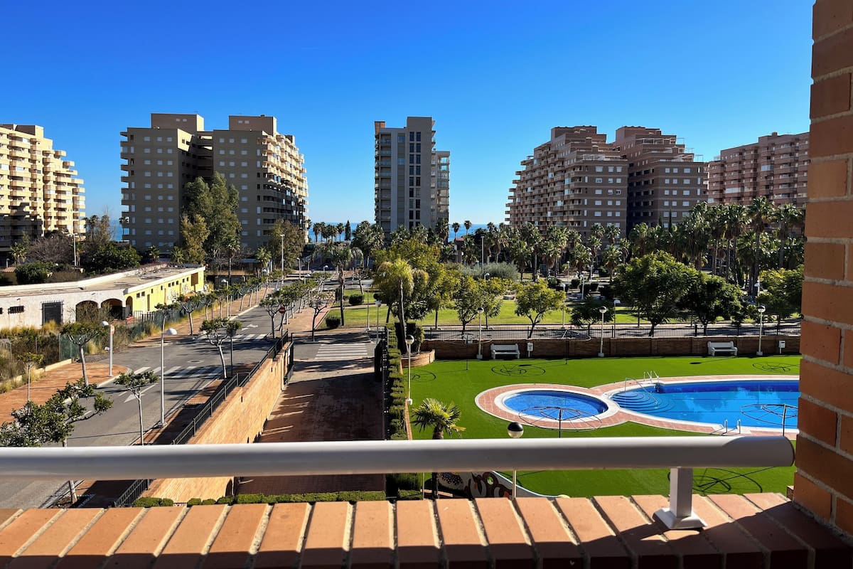 Deluxe Apartment, 3 Bedrooms, Partial Sea View | View from room