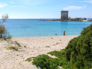 Una spiaggia nelle vicinanze