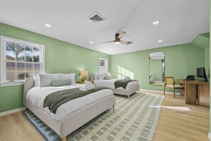 6 chambres, bureau, fer et planche à repasser, Wi-Fi gratuit