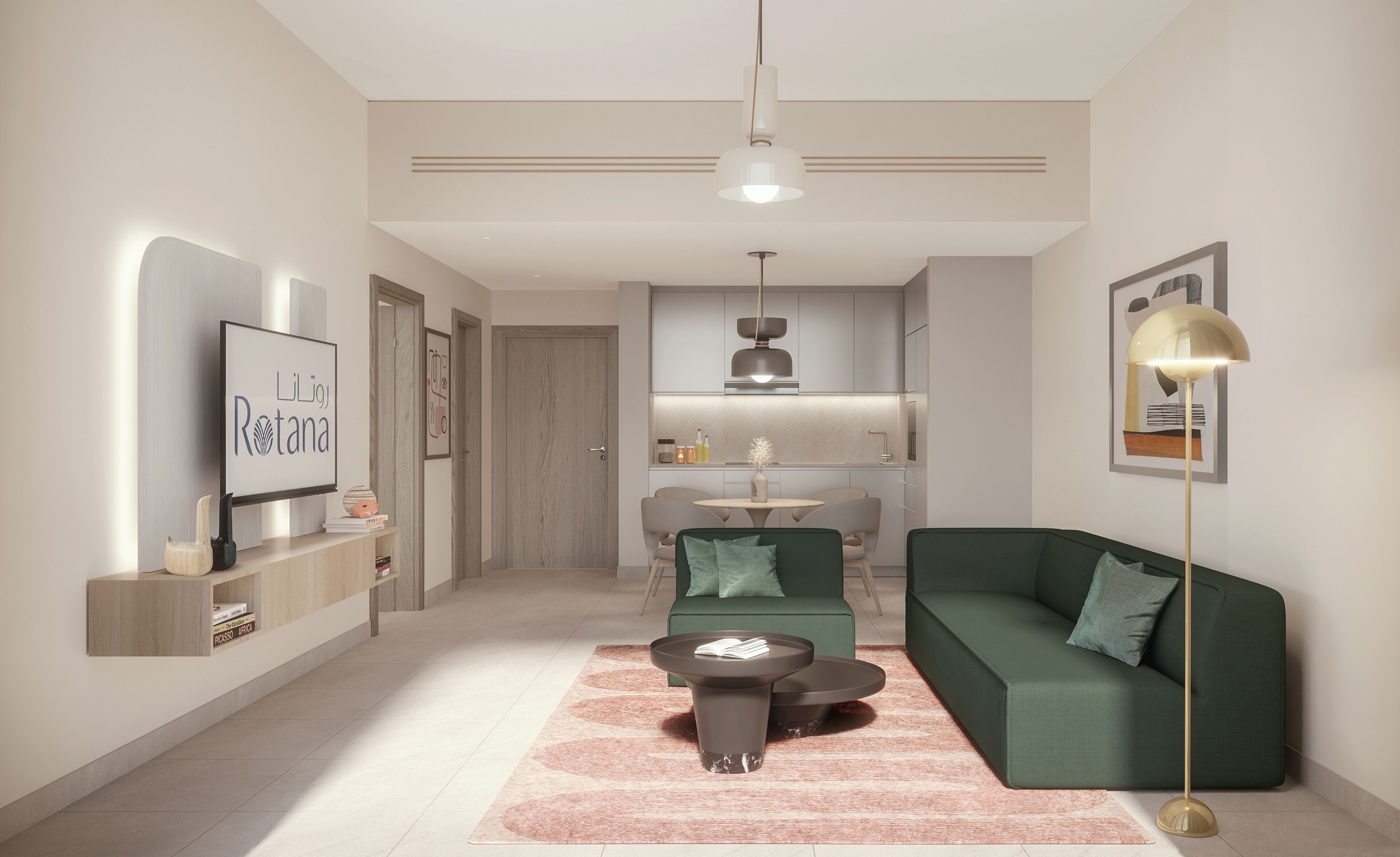 Caja de seguridad en la habitación y escritorio 