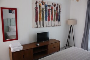 Desk, laptop workspace, soundproofing, iron/ironing board