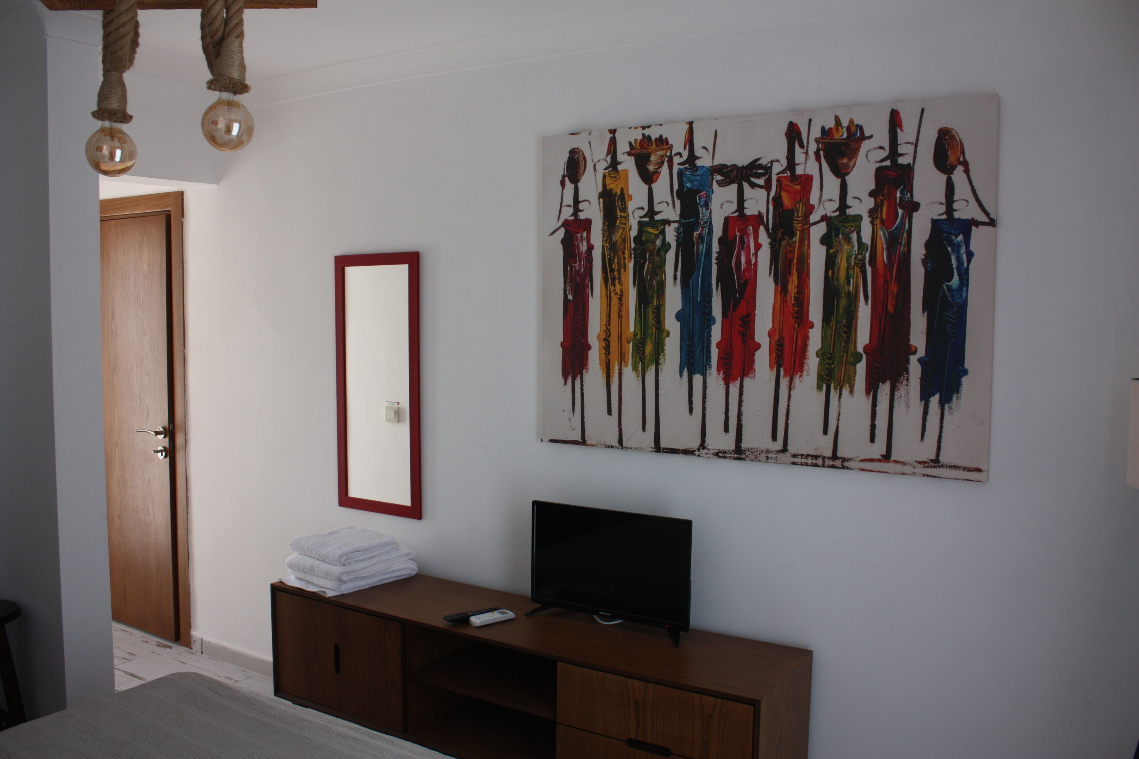 Economy-Apartment, Balkon, Gartenblick