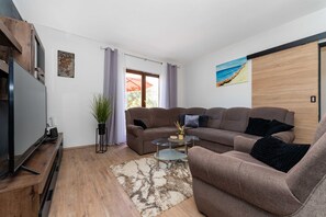 House | Living room | Fireplace - MY Dalmatia - Holiday Home Olive Garden (Skradin)