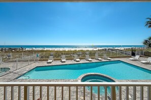 Pool - Four Winds 102 -Hallway Kids Bunks-Perfect for Small Families-NEW in our rental! (Orange Beach)