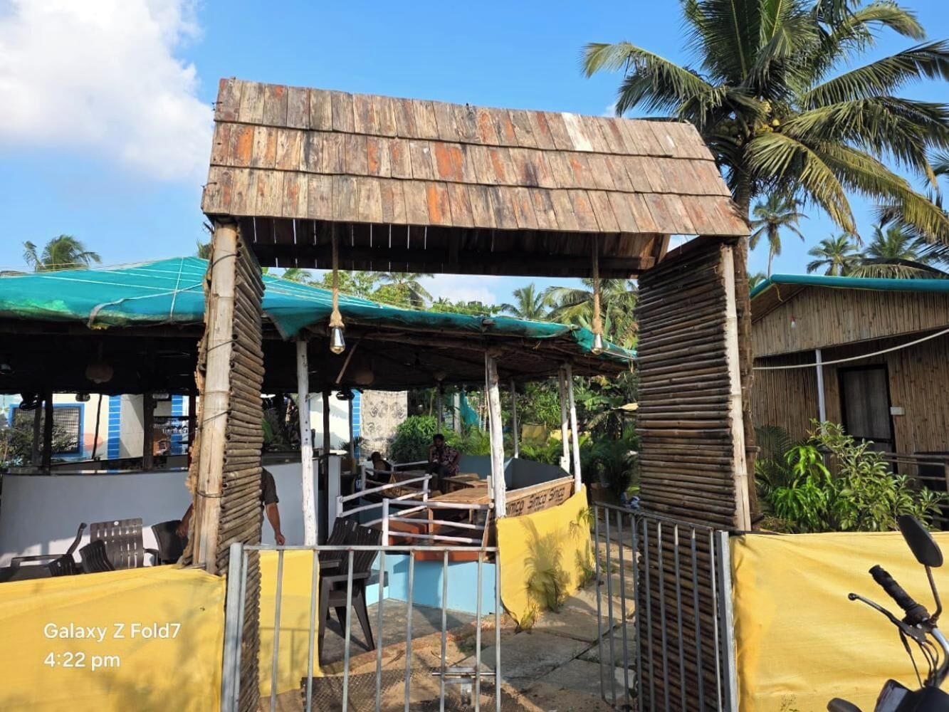 Fachada de la propiedad