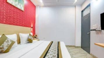 Een bureau, een laptopwerkplek, gratis wifi