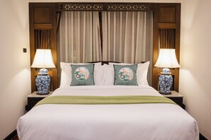 Deluxe-Vierbettzimmer | Kostenloses WLAN, Bettwäsche