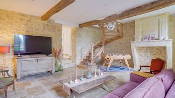 Televisie en een stereo