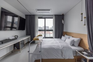 Free WiFi, bed sheets - Pyeongtaek Hotel The Gray Songtan (Pyeongtaek)