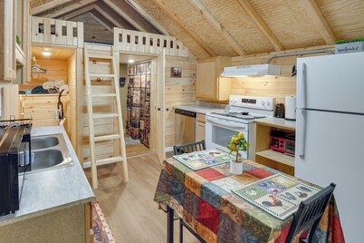 Crossville安靜瀑布遠足與高爾夫小木屋