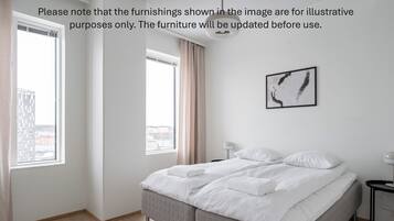 Classic-Apartment, Stadtblick | Schreibtisch, laptopgeeigneter Arbeitsplatz, Bügeleisen/Bügelbrett