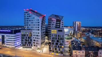 Fassade der Unterkunft